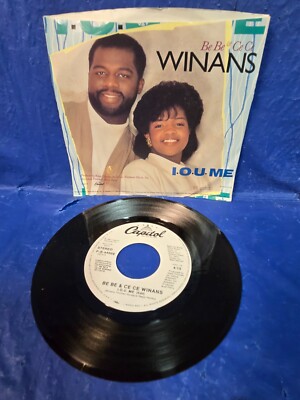 BEBE & CECE WINANS - I.O.U. ME -  7'' VINYL 45 RPM
