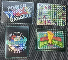 2019 Power Rangers Stickers x4 - Surreal Entertainment Hasbro