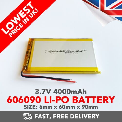 3.7v Lithium Polymer Battery Cell Li-Po Lipo - Many Sizes (CCTV GPS RC) - Fast! - Picture 52 of 66