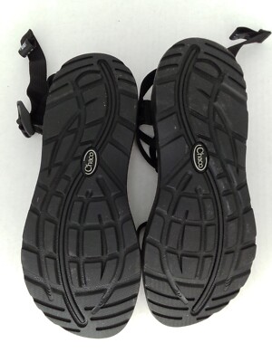 Chaco Women's ZX/2 Cloud Strappy Sandals, Solid Black , J107320