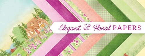 Heartfelt Creations Hollyhock Garden Paper Pad 12" Collection Cardmaking - Picture 6 of 8