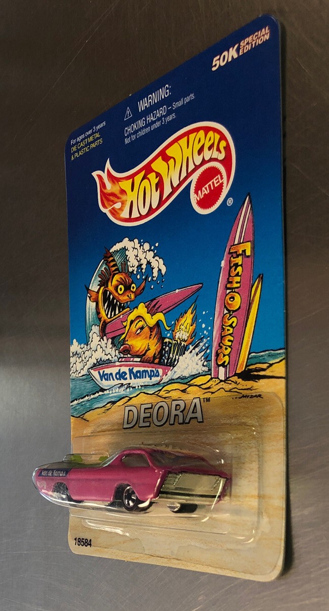 HOT WHEELS DEORA VAN DE KAMP'S FISH-O-SAURS COLLECTORS