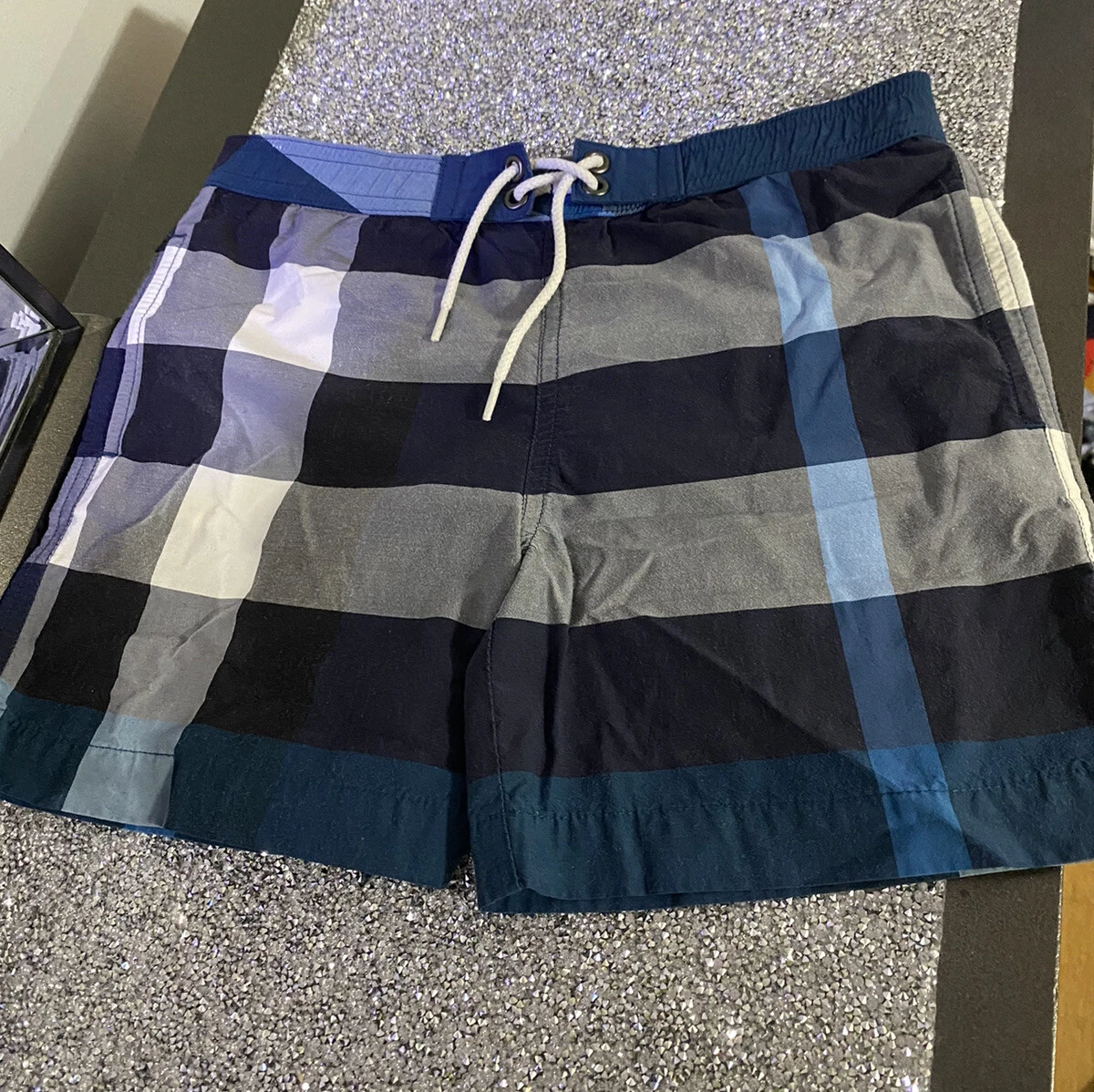 AUTHENTIC BURBERRY NOVA CHECK BABY BOY SWIM SHORTS BATHING TRUNKS