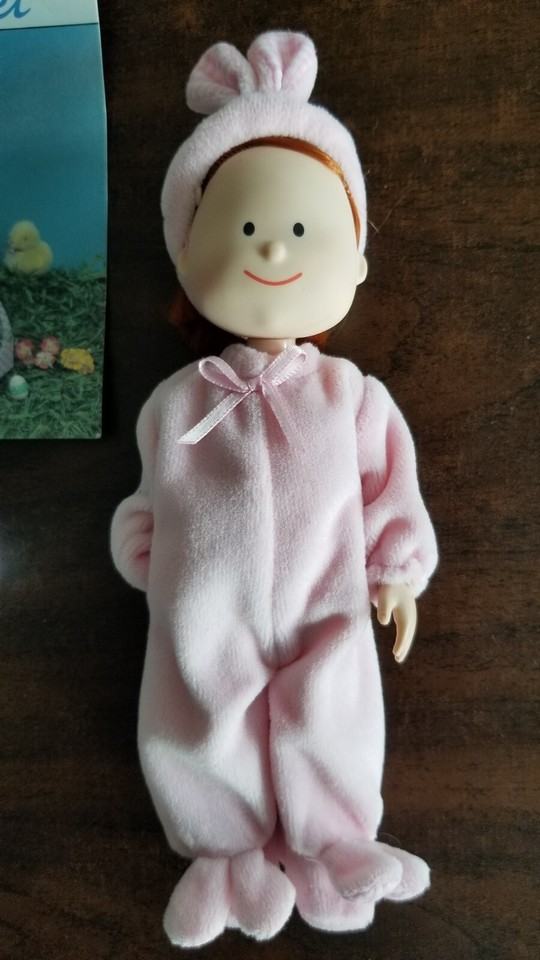 Eden Vintage Madeline Spring Gift set 8” Doll with easter basket MINT