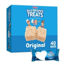 Rice Krispies Treats Original Chewy Crispy Marshmallow Squares, Ready-to-Eat