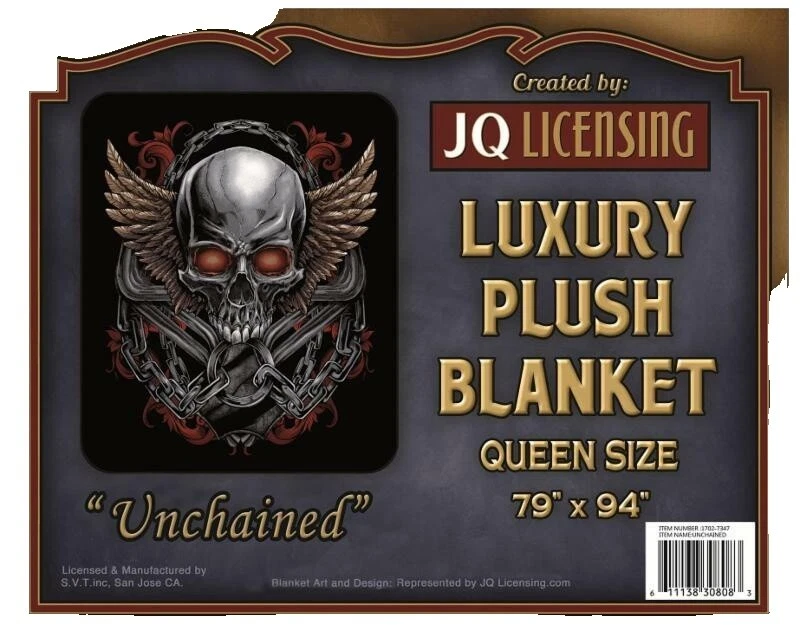 Cobertores e mantas de Caveira de Acrílico