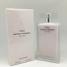 Narciso Rodriguez L'eau for Her Eau de Toilette SPRAY 3.3 OZ/ 100 ML