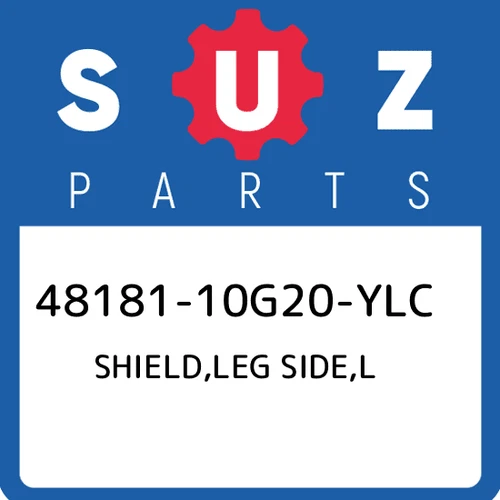 SHIELD, LEG SIDE LH (GOLD) | AN650