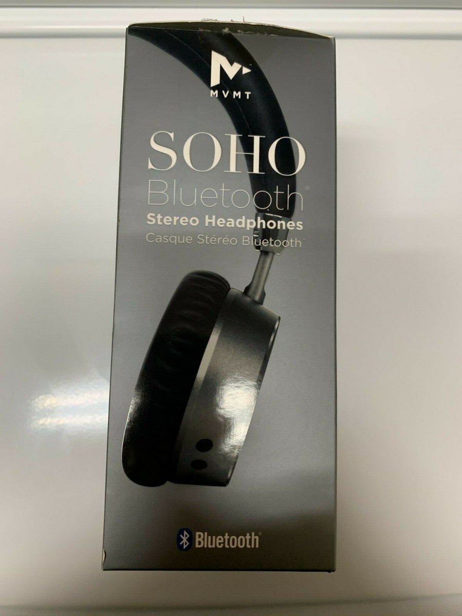MVMT SOHO Bluetooth Stereo Head Phones Gun Metal