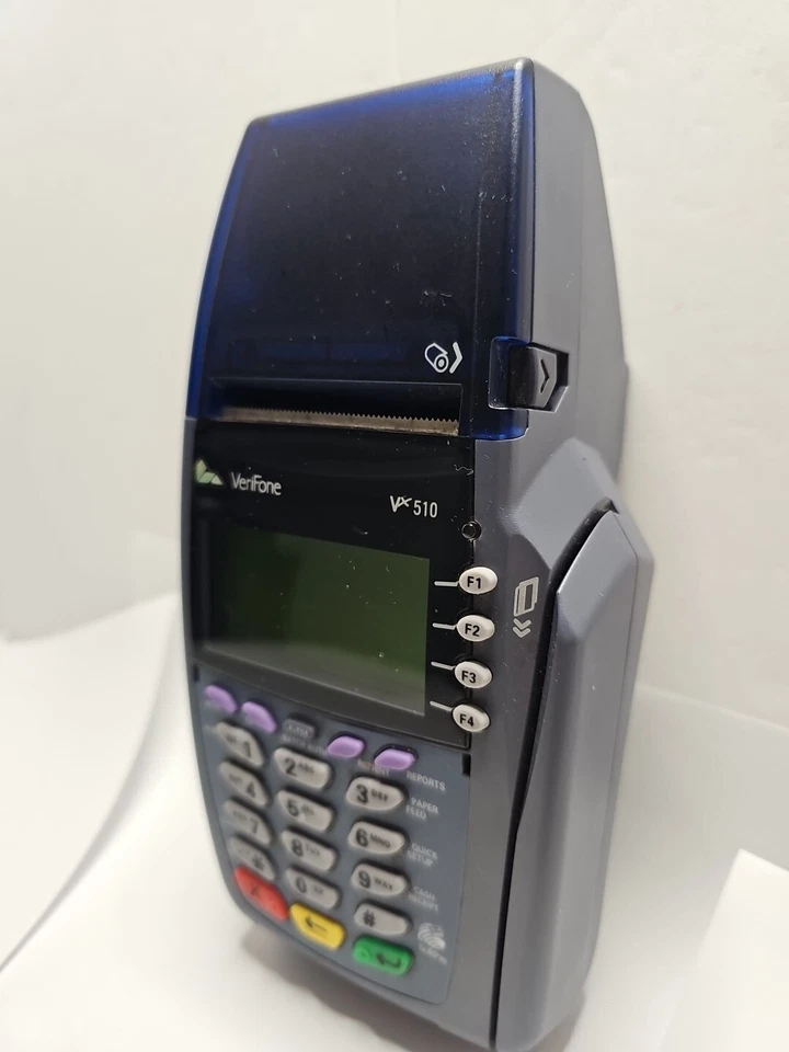 Verifone VX510 Credit Card Terminal Omni 5100 FOR PARTS NOT WORKING NO POWER SUP - Image 3 of 4