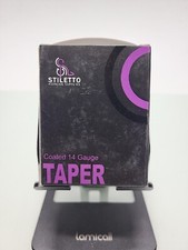 Stiletto Piercing Supplies Coated 14g Taper Needles 50 Pc