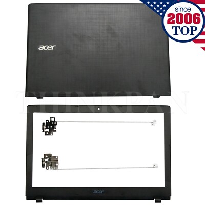 New Acer E5-523 E5-553 E5-575 E5-575G E5-576 Lcd Back Cover Lid Bezel Hinges US