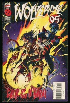 Wolverine 95 Annual Comic Marvel 1995 Nightcrawler Deadpool X-Men