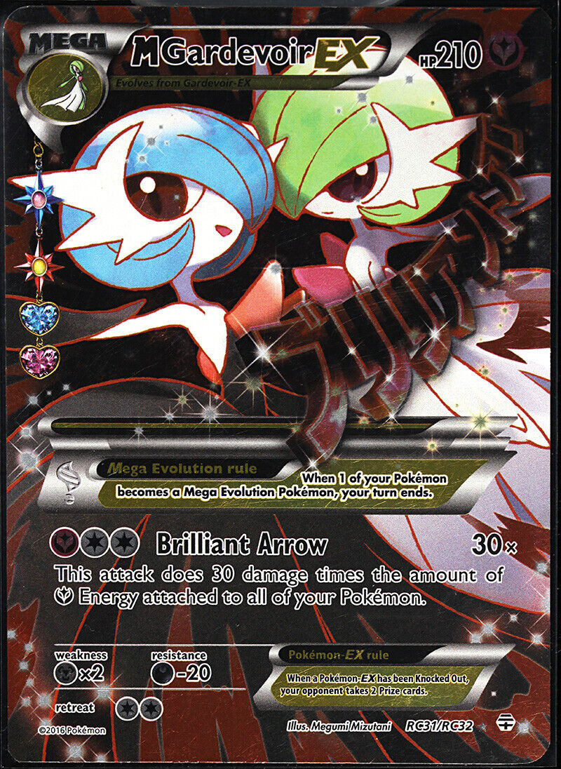 Pokémon TCG Mega-Gardevoir-EX Generations RC31 Holo Full Art Ultra