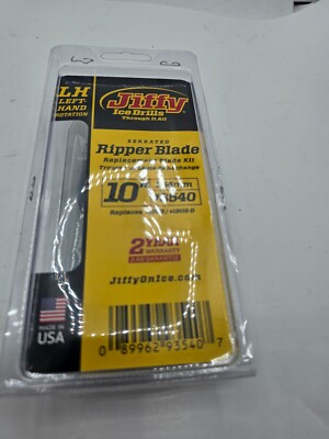 Jiffy Serrated Ripper Ice Auger Blade 10