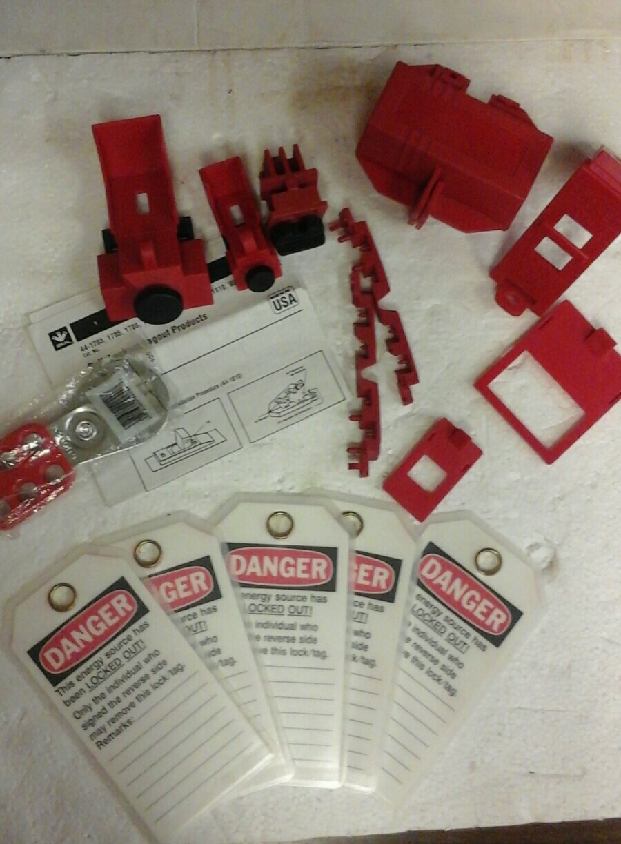 Ideal 44970 Basic Lockout/Tagout Kit (Brand New) eBay