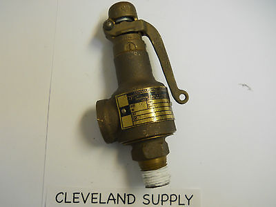 Dresser Consolidated 1479 Safety Relief Valve 275 Psi 1 2 Nos