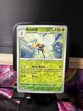 PAPIER POKEMON BEEDRILL Holo (It) 015-165 Écarlate Violet 151 EUR 2,09