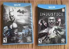 Wii U Bundle: Batman Arkham City SEALED + Injustice Gods Among Us (Never Played)