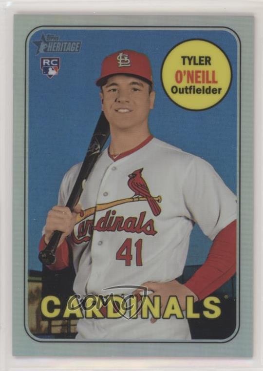 2018 Topps Heritage High Number Chrome Refractor /569 Tyler O'Neill #THC-612 1u6