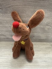 Culver s Restaurant Fudge Dog 6 Plush Stuffed Animal Toy Collectible 2016