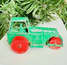 MATCHBOX LESNEY #1 AVELING BARFORD ROAD ROLLER 1964 FARM TRACTOR TOY
