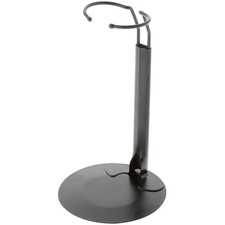 Plymor DSP-60B Black Adjustable Doll Stand, fits 10-14 inch Dolls/Action Figures