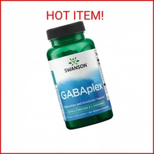 Swanson Amino Acid Gabaplex w/L-Tyrosine & L-Theanine 60 Veg Capsules