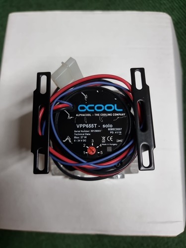 Alphacool Waterpump VPP655 G1/4 PLEXI new, complete and in box - Afbeelding 3 van 7