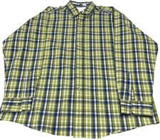 Ariat- Pro Series -Men  s-Long Sleeve-Button Down Shirt-Size XL - GreenBlue-White