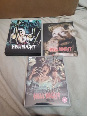 Hell Night (1981) Blu Ray OOP 101 Films Black Label #20 Limited Ed. Linda Blair