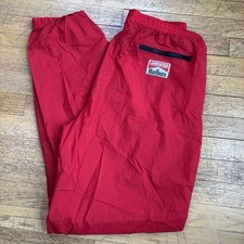 Vintage Marlboro Adventure Team Red Windbreaker Pants Size XL