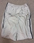 Vintage Abercrombie & Fitch Beige Lined Track Baggy Strip Snap Sides Size Large — photo 2