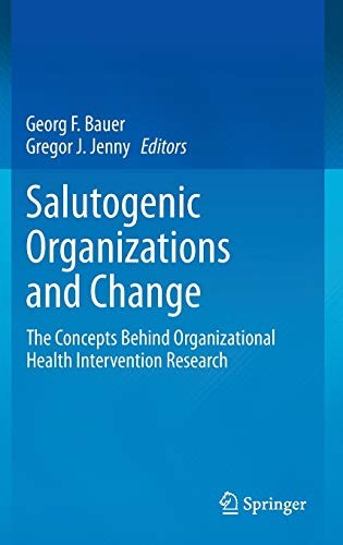 Springer Salutogenic Organizations And Change - Image 2