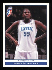 2005 Rittenhouse WNBA #72 Vanessa Hayden  Basketball LYNX NM-MT