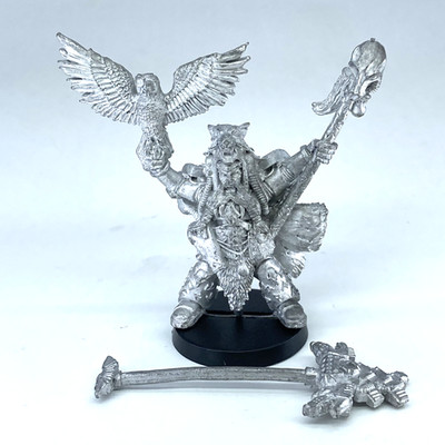 Space Wolves Njal Stormcaller - Space Marines - Warhammer 40K Metall X21656
