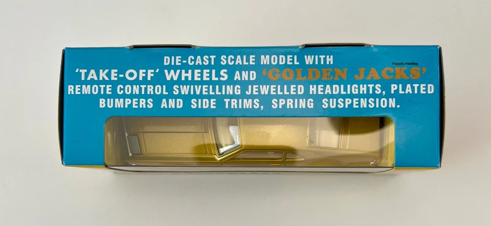Oldsmobile Toronado goldmetallic, Corgi 1:50, "Golden Jacks" OVP, 1A re-Edition - Bild 3 von 4