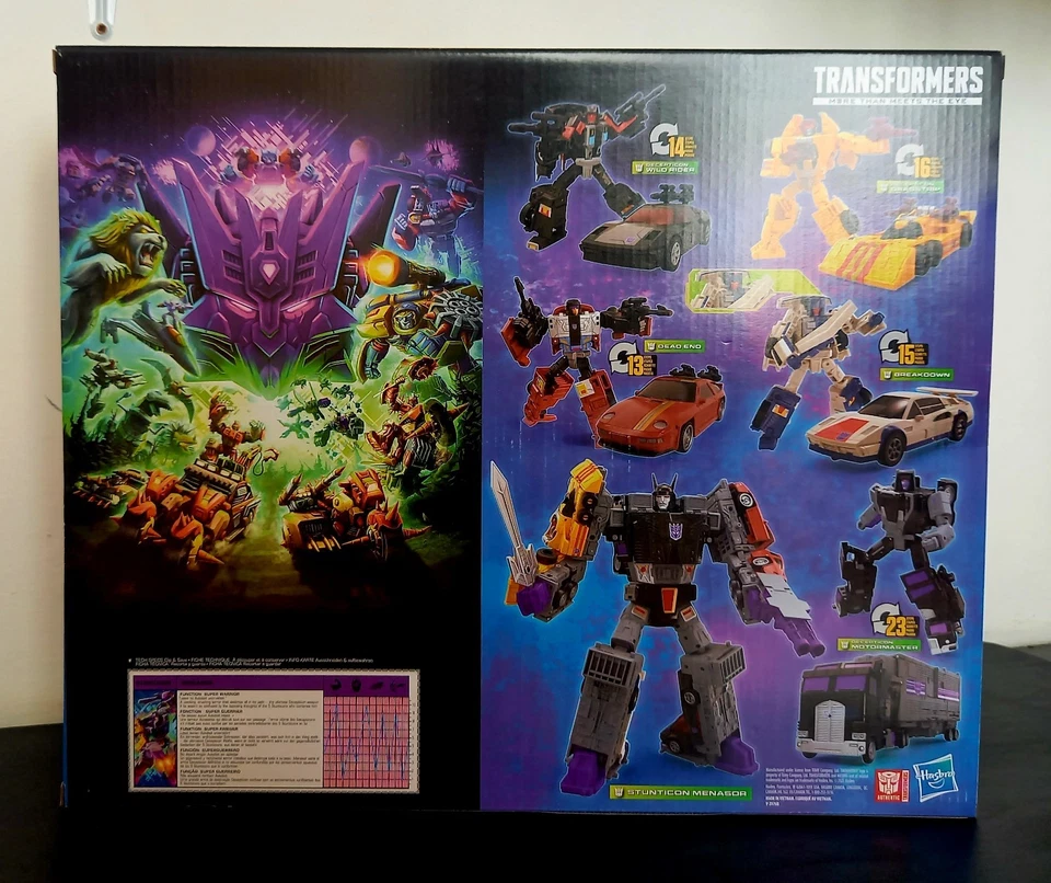 Transformers G1 Legacy Evolution Stunticon MENASOR - Nuovo/Sigillato - Imagen 2 de 4
