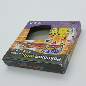 POKEMON PUZZLE COLLECTION Pokemon mini Box Manual Nintendo