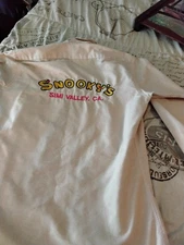 Vintage Long Sleeved Embroidered Graphic Long Sleeved Shirt SNOOKYS SIMI VALLEY