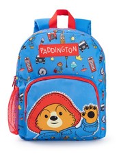 Paddington Bear Blue Character Face Backpack Unisex Kids