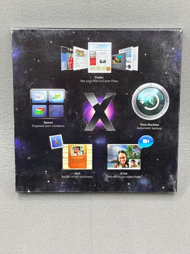 Apple Mac OS X Leopard Retail Version 10.5.6 Install DVD Disk+ Manual, excellent - Picture 3 of 5