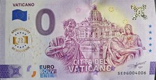 0 Euro Schein Vaticano SEDG 2025-4 Anniversary