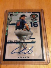 2025 Panini Prospect Edition Baseball #80 Cam Caminiti Autograph 12/49 Prizm