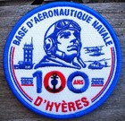 patch brodé MARINE / AERONAUTIQUE NAVALE - BAN HYERES / CENTENAIRE 2025