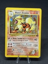 Blaine's Arcanine 1/132 Gym Challenge Holo on eBay
