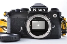 Nikon FE Black 35mm SLR Film Camera Body Excellent from Japan
