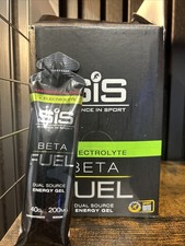 SiS Beta Fuel Energy Gel 30 Pack  Raspberry & Lemon 60ml, 40g Carbs Each EX06/26