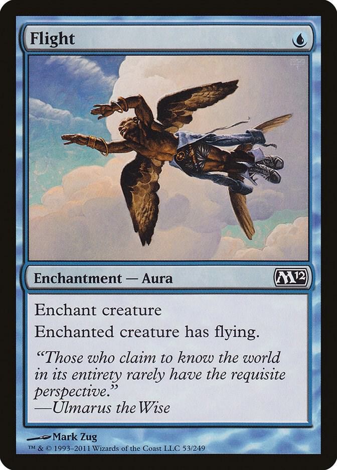 Flight 53 Common Magic 2012 (M12) Magic: The Gathering Lightly Played