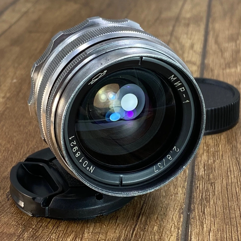 MIR - 1 Lens f 2,8/37 mm Copy Flektogon Mount M39 GRAND PRIX Brussels 1958 - Image 3 of 4